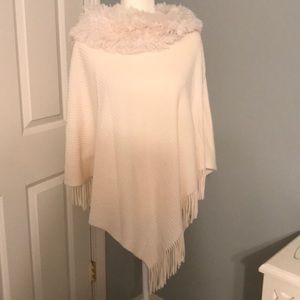 Cream Steve Madden Shawl